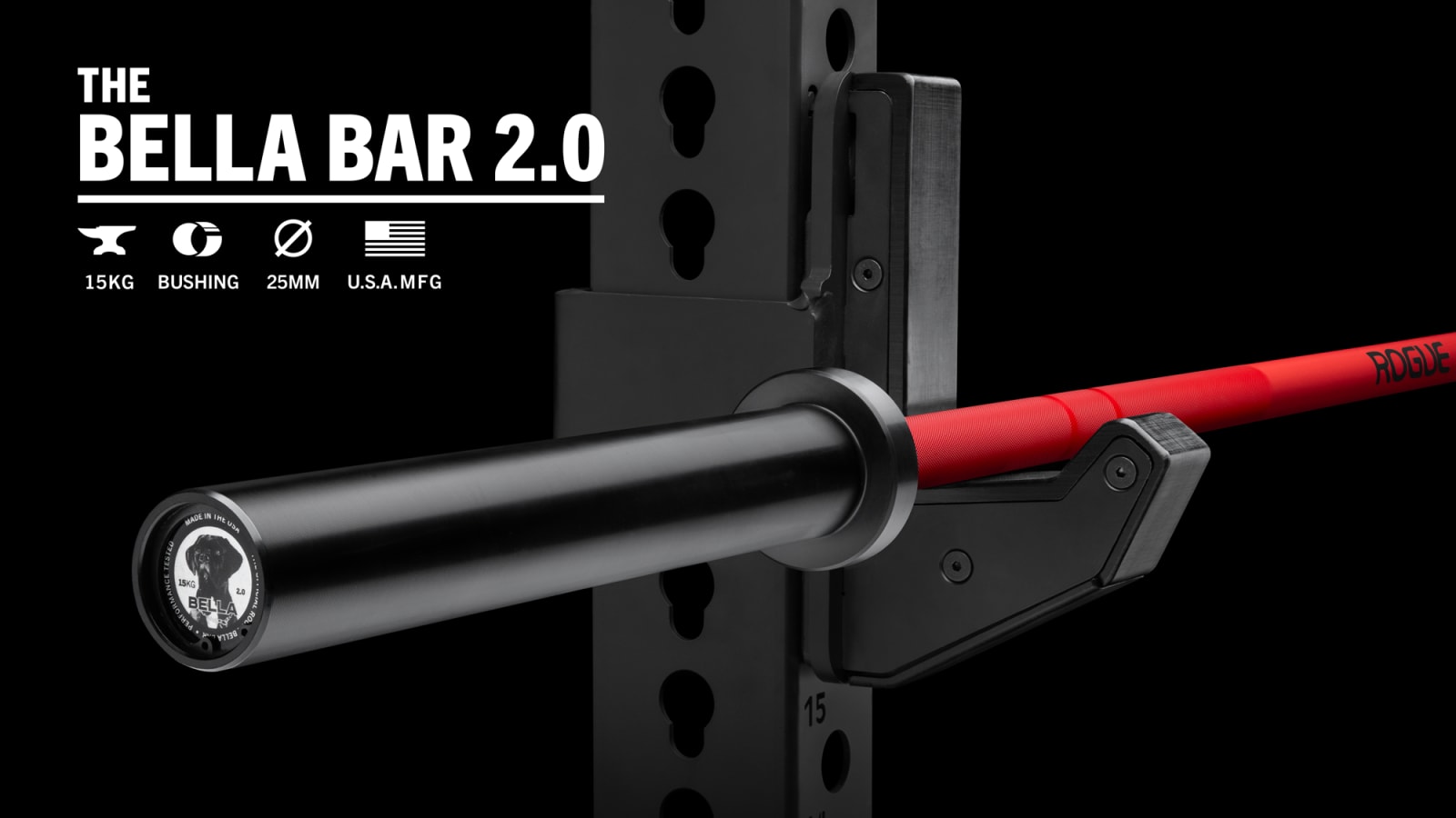 The Bella - Rogue Women's Bar - Cerakote | Rogue Fitness Australia